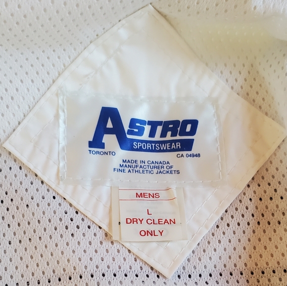 Vintage ASTRO Spprtswear SeaRay Boating Windbreaker Jacket Mens - Picture 7 of 15